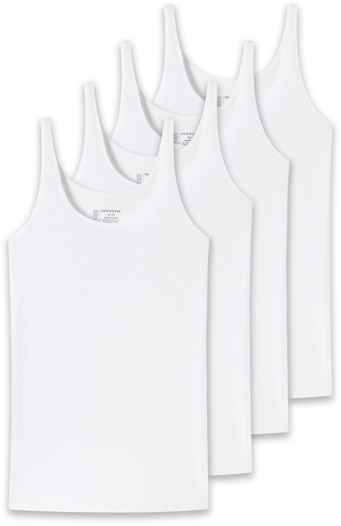SCHIESSER T-shirt Verpakking van 4