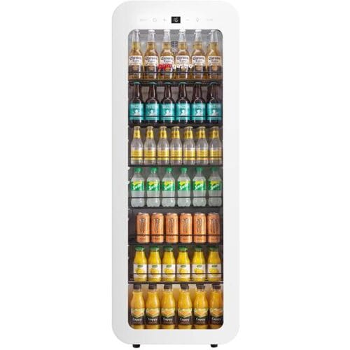 GGM Gastro Getränkekühlschrank - 105 Liter - schmal - mit 1 Glastür