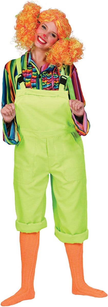 Fluor groene tuinbroeken voor party's