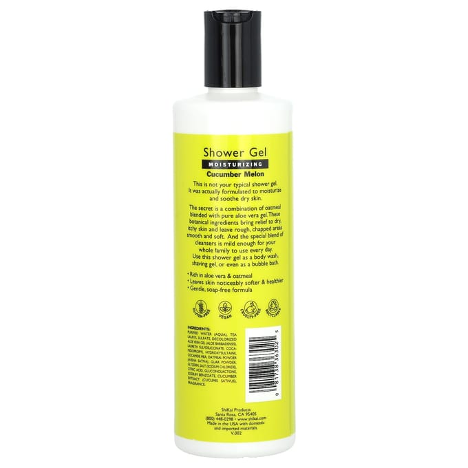 Hydraterende Douchegel, Komkommer Meloen, 355ml(12 fl oz) beige
