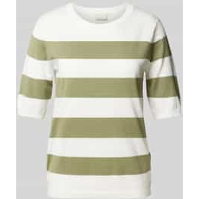 Regular fit gebreid shirt met 1/2-mouwen model 'Mala'