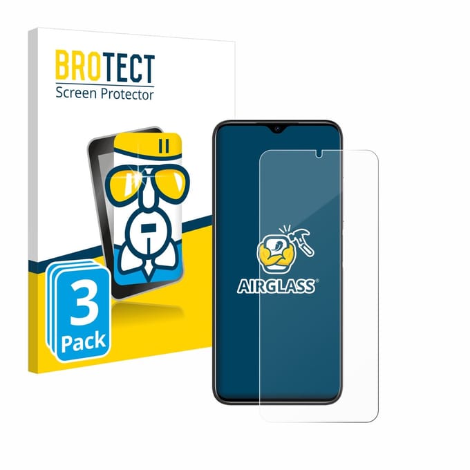 Screenprotector 3 Stuks voor Doogee N50 Pro Beschermglas transparant