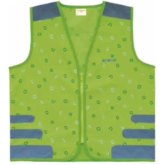 WOWOW Design Fluo hesje kind - Nuty jacket green XS