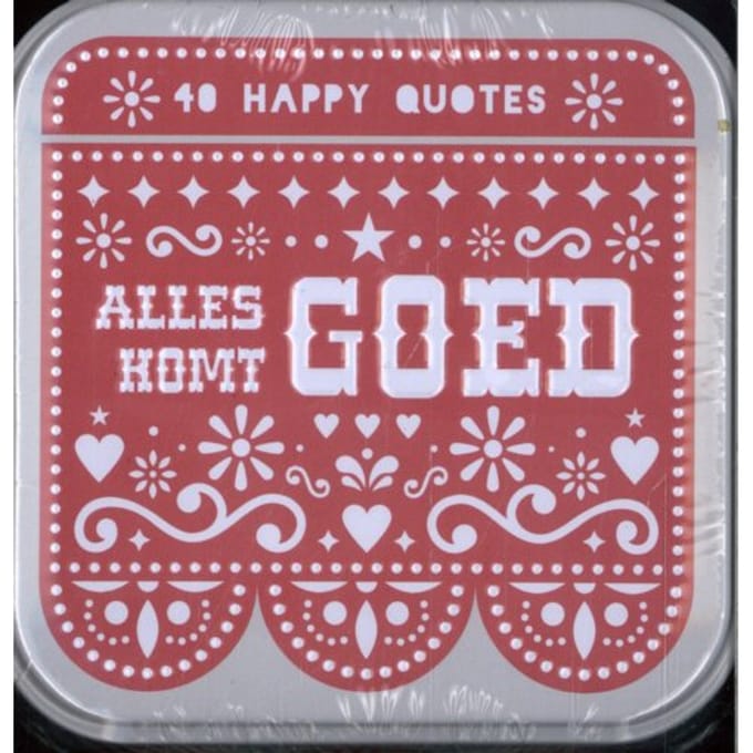 Happy Quotes - Alles Komt Goed - ImageBooks Factory