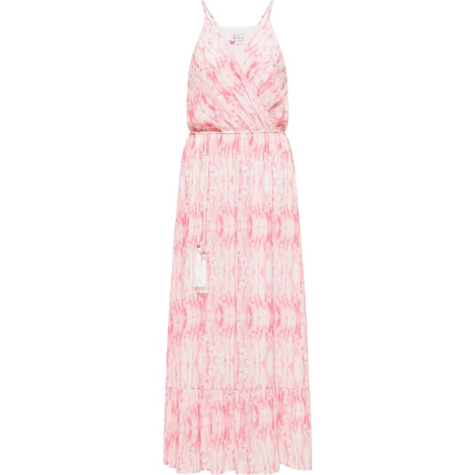 IZIA Midi-jurk met tie-dye-print Dames roze