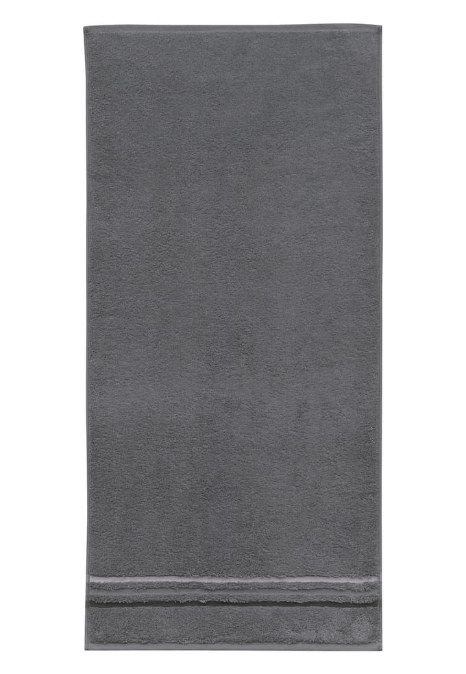 Handdoek Skyline Color 50x100 antraciet - SCHIESSER Home 50*100