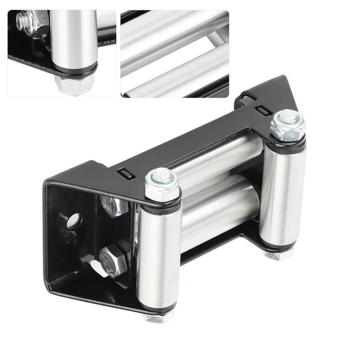 Side by Side Lierkabel Roller Fairlead Heavy Duty 125mm5in Gat Afstand Universeel