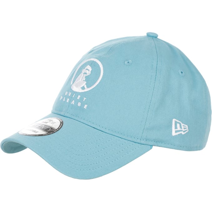 Quiet Please New Era Core 9Twenty Cap-Lichtblauw,Wit