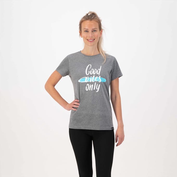 Rogelli Graphic Dames Sportshirt - Grijs