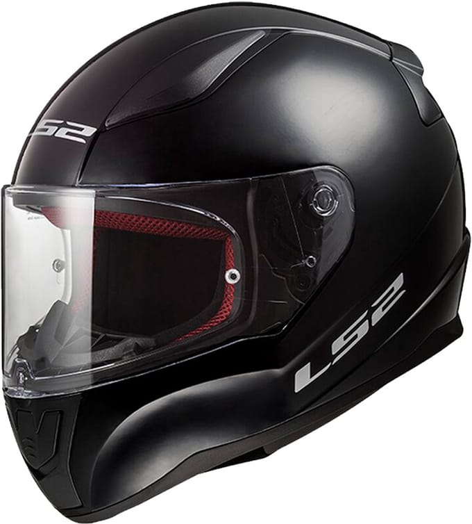 LS2 FF353 Rapid II Solid Gloss Zwart 06 Integraalhelm - Maat L - Helm
