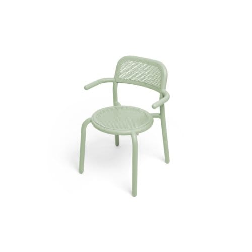 Fatboy toni armchair set van 4 - mist green