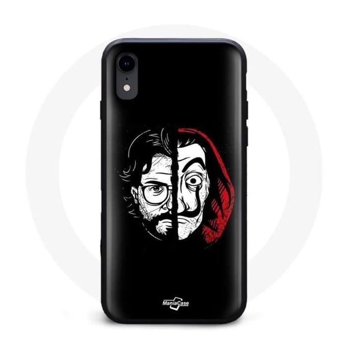 Coque Iphone XR La Casa De Papel masque profesor