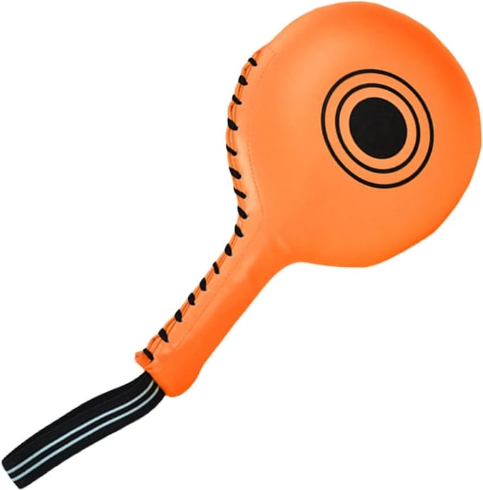 Bokspeddels - Trainingspads - Vechtsport Training - Solide Støtte Design - 38 x 22 x 6 cm - Oranje