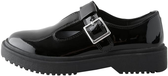 Next - Meisjes - Stevige schoolschoenen met T-bandje - Zwart