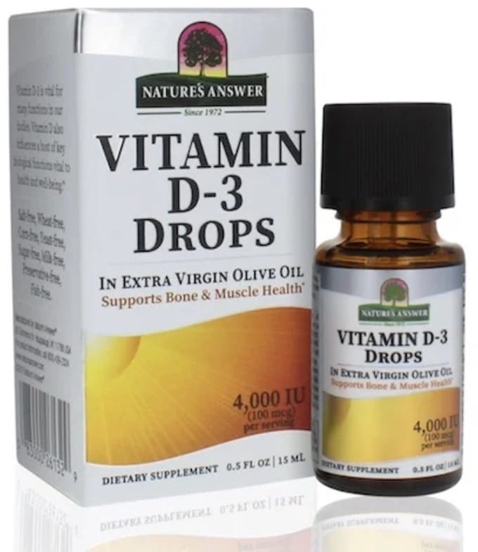 Vitamine D3 Druppels 2000 IU (15 ml) - Nature's Answer