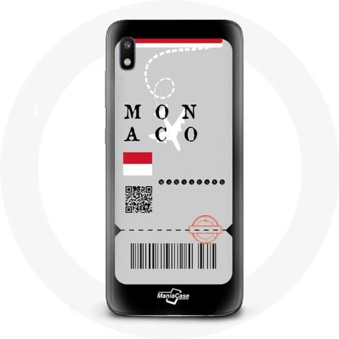 Hoesje voor Samsung Galaxy A10 Monaco vliegticket