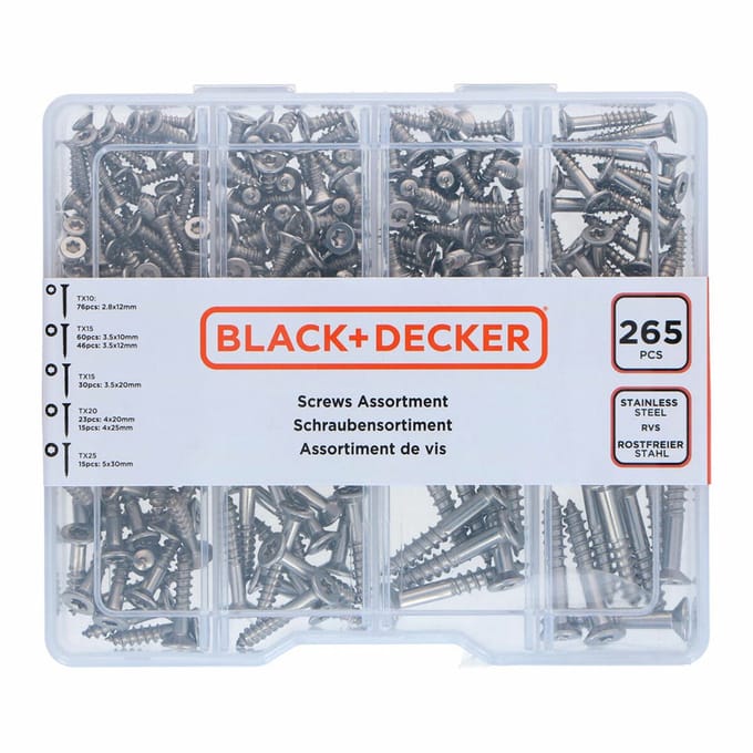 Schroeven ass. Torx 265pc