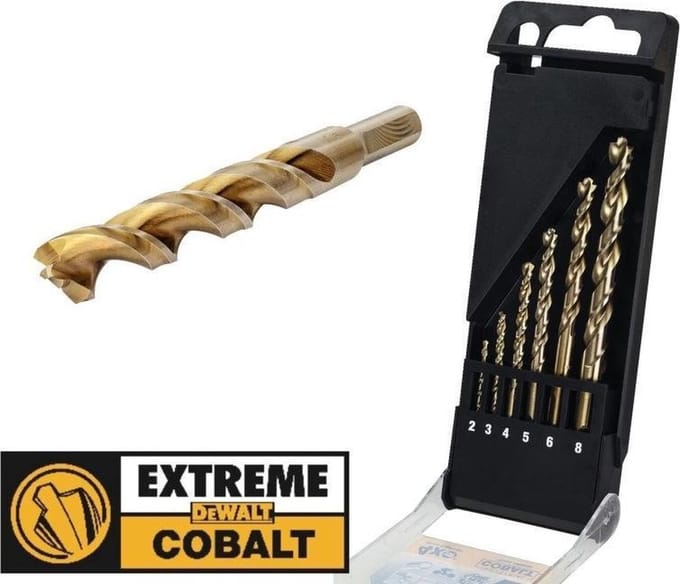 DeWALT Toebehoren - 6-delige metaalborenset DT4956