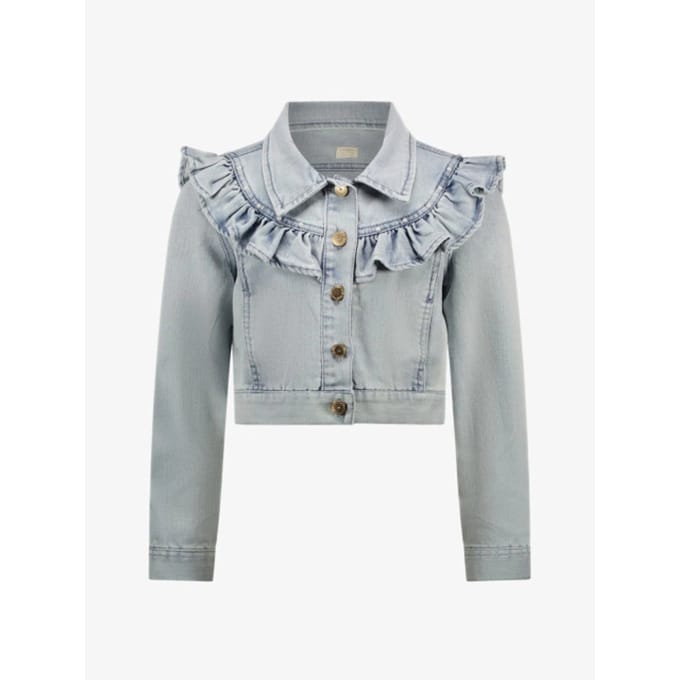 Le Chic Meisjes jacket alysum light denim