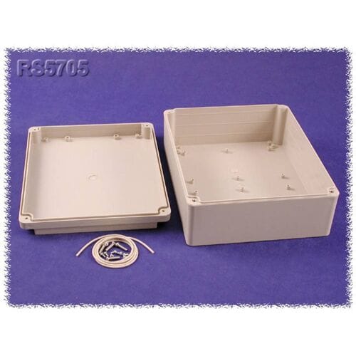 Hammond Electronics RS5705 Universele behuizing 250 x 200 x 95 ABS Grijs 1 stuk(s)