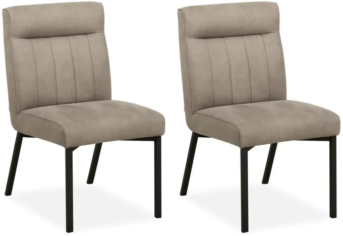 MX Sofa - Eetkamer stoel Jagger - Clay (set van 2 stuks)