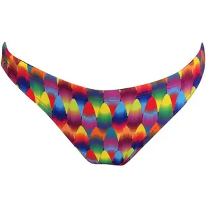 Turbo Surf And Flower Bikinibroekje Veelkleurig M Vrouw