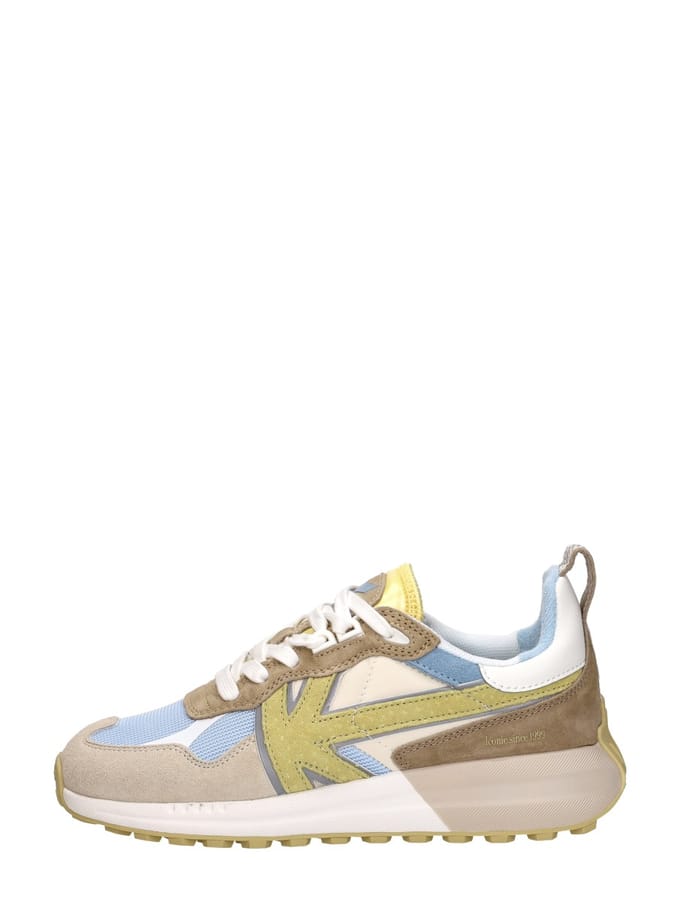 Lage Sneakers Kaotiko Detroit Sneakers Laag - geel - Maat