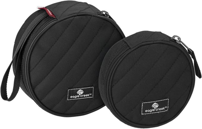 Set van 2 Ronde Opbergzakjes voor Accessoires - Extra Klein