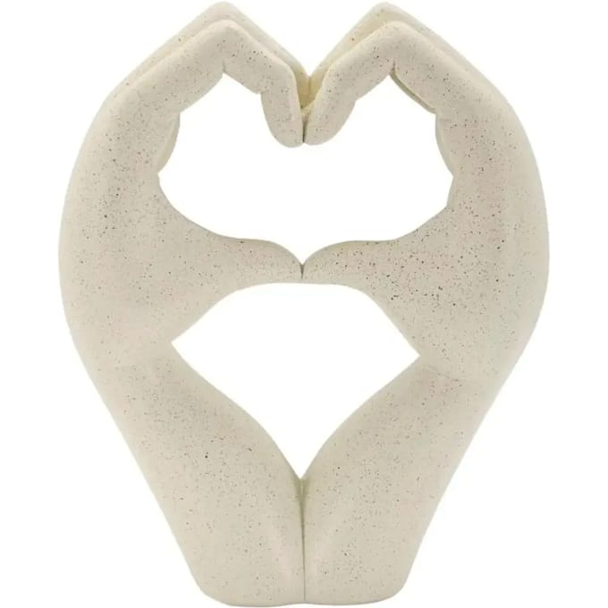Decoratie Love Stons Sculpture 16,5×7×20 cm