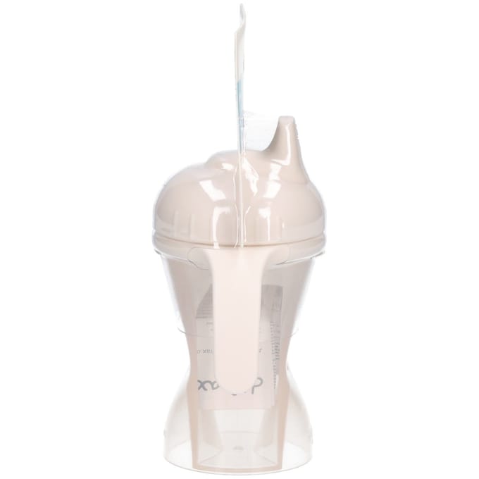 Difrax Tuitbeker Drinkbeker - 250 ml - 6+ Maanden - Beige - 1 stuk