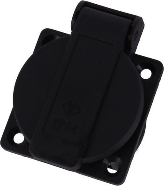Veiligheidswandcontactdoos - 16 Ampere - Machine contactdoos - 250 Volt