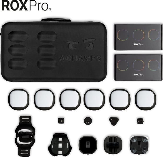 Reaction Lights - A-Champs - ROXPro - 6 Set- Accessoires Set: 6x strap 6x ROXClaw - Reactie Snelheid - Geheugentraining - Licht - Geluid - Vibratie - Reactiesnelheid - Reactievermogen - Interactief trainen - Gratis App - Sterker dan Blazepod