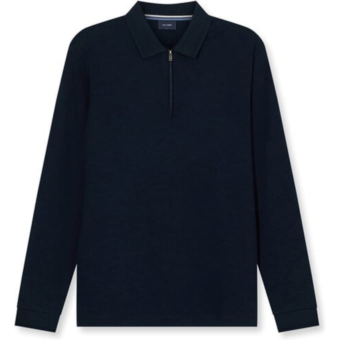 OLYMP Casual Jersey, Marineblauw