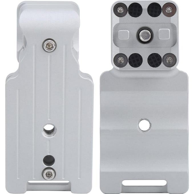 Aluminiumlegering Statiefkraag Vervangingsbasisvoet voor Canon 100‑400mmf4.5‑5.6L ISII Lens white