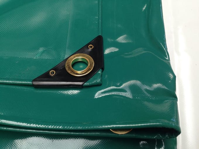 Groen PVC Afdekzeil 2x3m - 650g/m² Waterdicht Beschermzeil