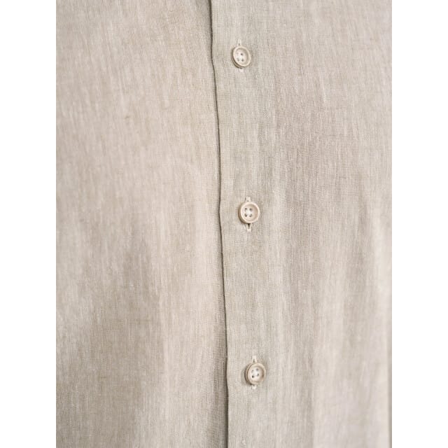 Blue Industry Het cotton linnen overhemd |