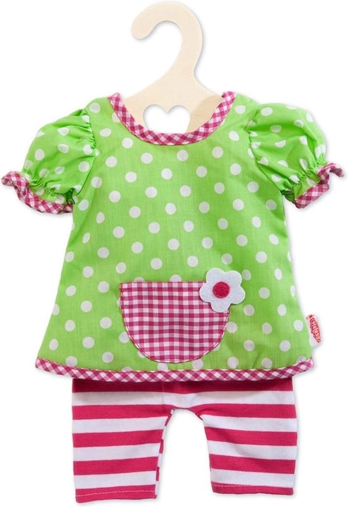 Heless Doll dress with leggings 28-35 cm