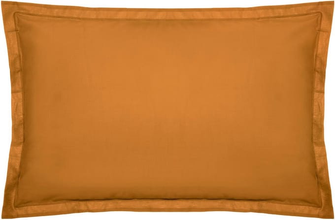 Atmosphera Katoen kussensloop - Set van 2 stuks - 50x70cm - Komijngeel