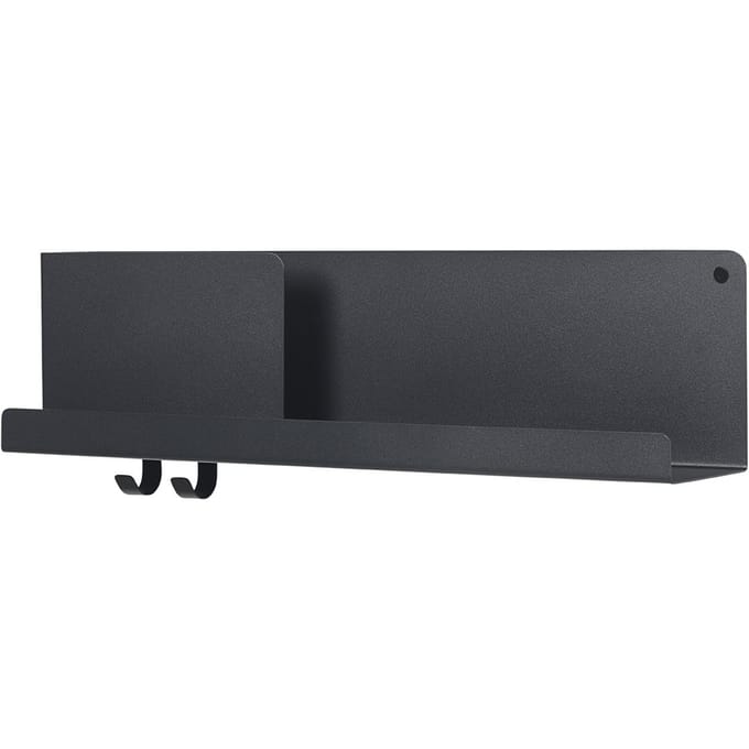 Muuto - Folded rek - 63 x 16,5 cm - zwart
