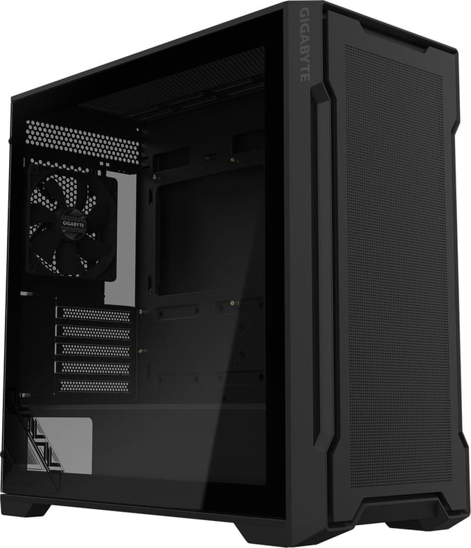 GIGABYTE C102 Glass - Case - Tower - Zwart