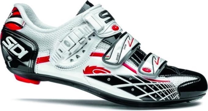 Sidi Laser Raceschoen Carbon Wit/Zwart - Maat 41