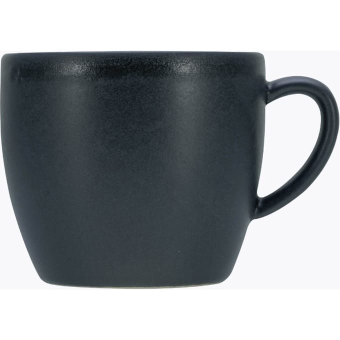 CreaTable Soft Touch Black Cappuccino Mok