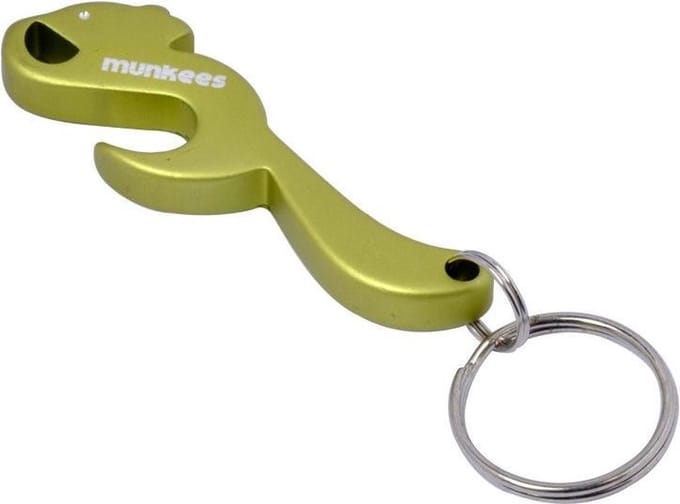 Munkees Flesopener Eekhoorn Groen Staal 6,1 Cm