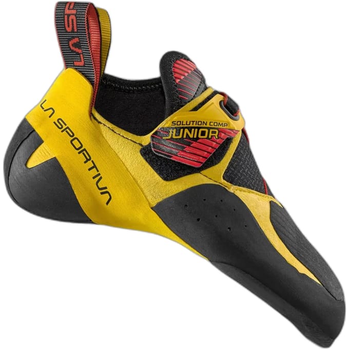 La Sportiva Solution Comp Klimschoenen Geel,Zwart EU 33 Jongen