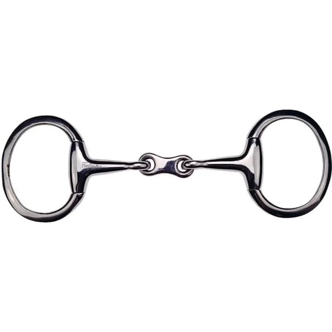 Platte olijfbitringen voor paarden Feeling Bristol