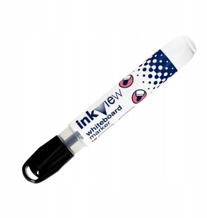 UNI PWB202 Zwart Whiteboard Marker - Vloeiend en Precisie