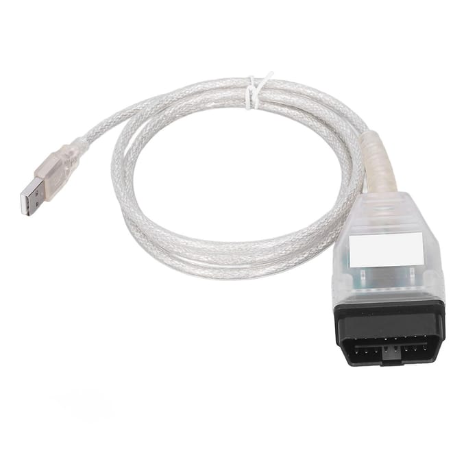 Câble de Diagnostic OBD2 Professionnel Haute Précision Câble Scanner Diangostic USB avec CD pour TIS white