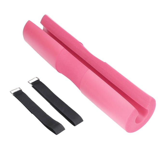 Coussin de Squat Coussin d'Haltère Coussin Protecteur Cou Épaule Support pour Squats Fentes Hip Thrusts Rose pink