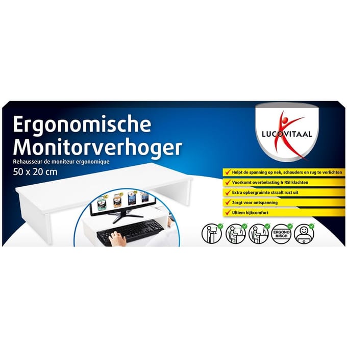 Lucovitaal Ergonomische Monitorverhoging