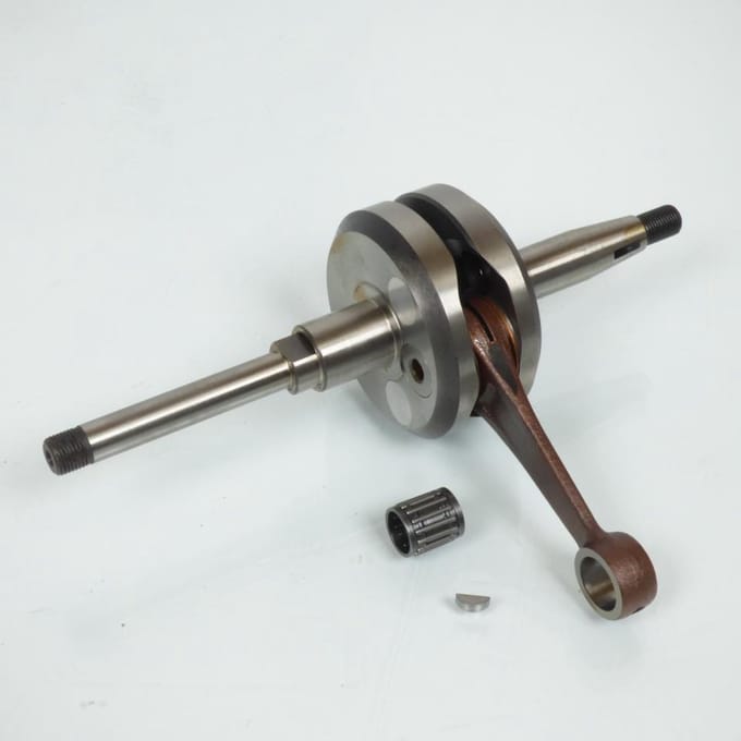 Krukas met drijfstang Polini voor Bromfiets Peugeot 50 103 RCX 1994 tot 2003 Nieuw
